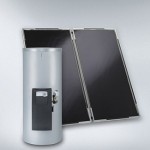 Plochý solárny kolektor Vitosol 200-F a bivalentný zásobník Vitocell 100-W